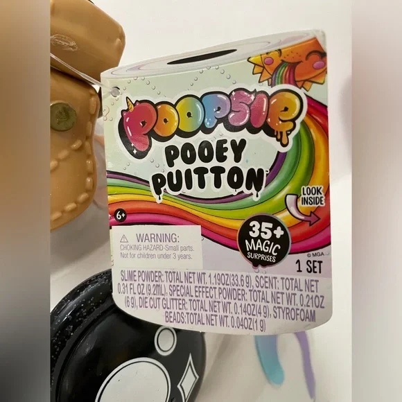 Poopsie Pooey Puitton Slime Set with Colorful Carrying Case - NWT - Picture 4 of 11